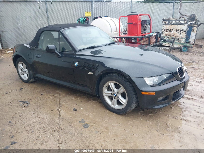 2001 BMW Z3 2.5I VIN: WBACN33431LK49808 Lot: 40098949
