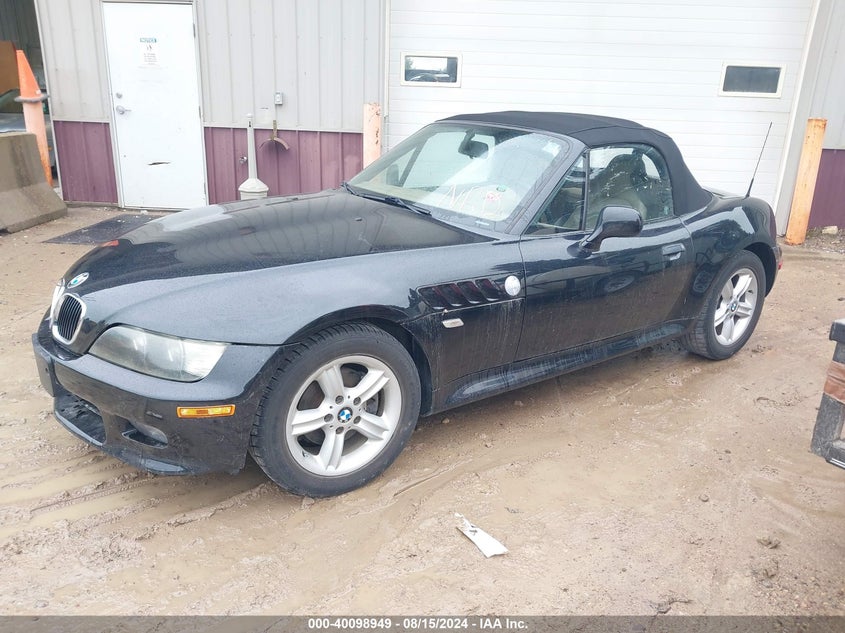 2001 BMW Z3 2.5I VIN: WBACN33431LK49808 Lot: 40098949