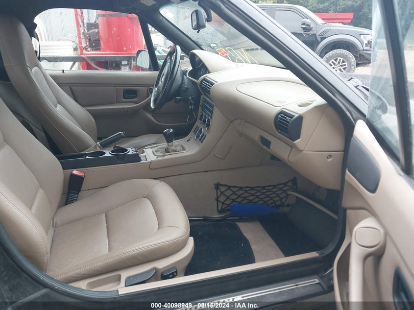 2001 BMW Z3 2.5I VIN: WBACN33431LK49808 Lot: 40098949