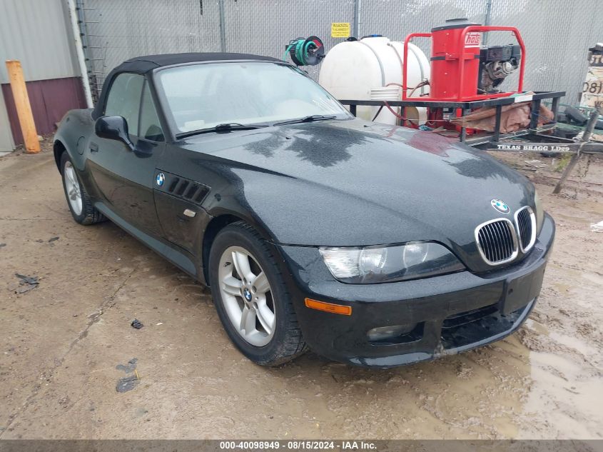 2001 BMW Z3 2.5I VIN: WBACN33431LK49808 Lot: 40098949