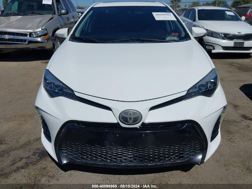 2018 Toyota Corolla Xse VIN: 2T1BURHE2JC995647 Lot: 40098969