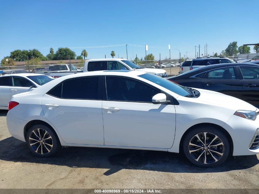 2018 Toyota Corolla Xse VIN: 2T1BURHE2JC995647 Lot: 40098969