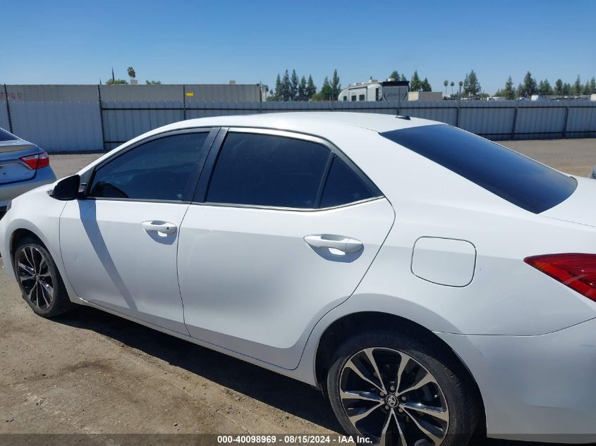 2018 Toyota Corolla Xse VIN: 2T1BURHE2JC995647 Lot: 40098969