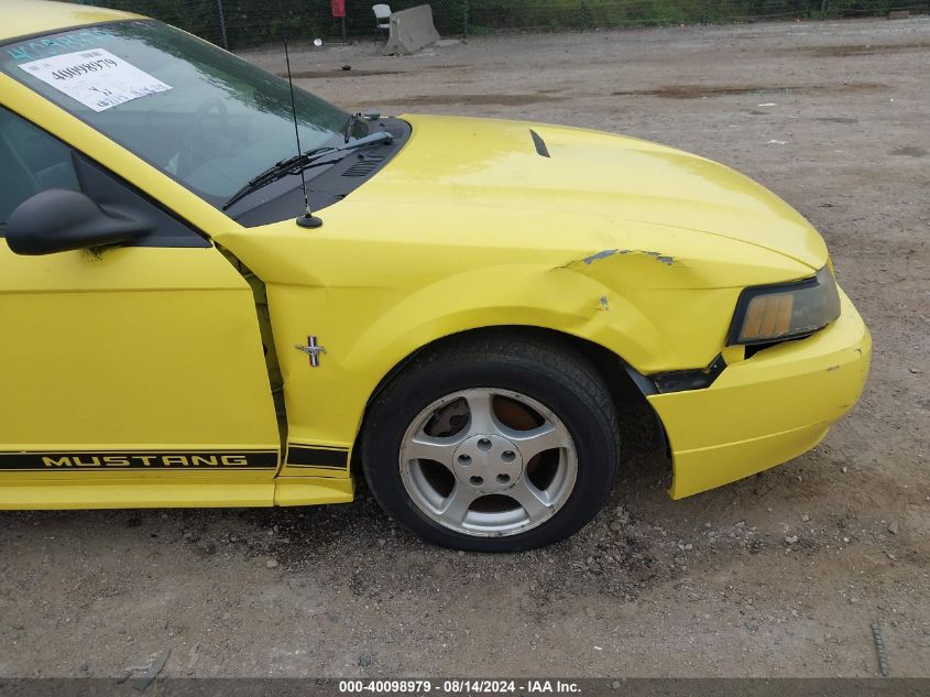 2002 Ford Mustang VIN: 1FAFP40492F202213 Lot: 40098979