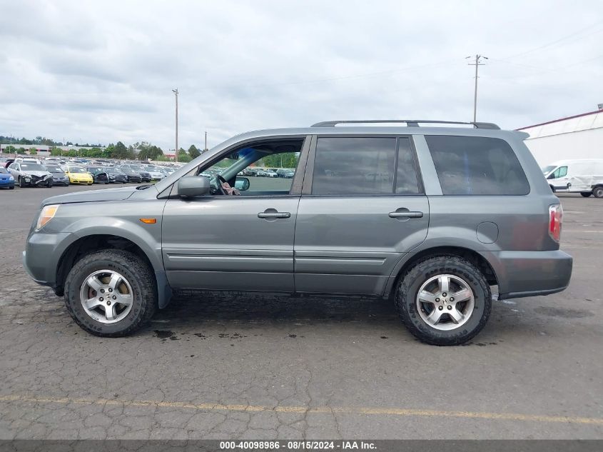 2008 Honda Pilot Ex-L VIN: 5FNYF18548B022765 Lot: 40098986