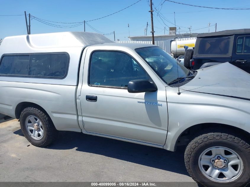 2001 Toyota Tacoma VIN: 5TENL42N51Z785260 Lot: 40099005