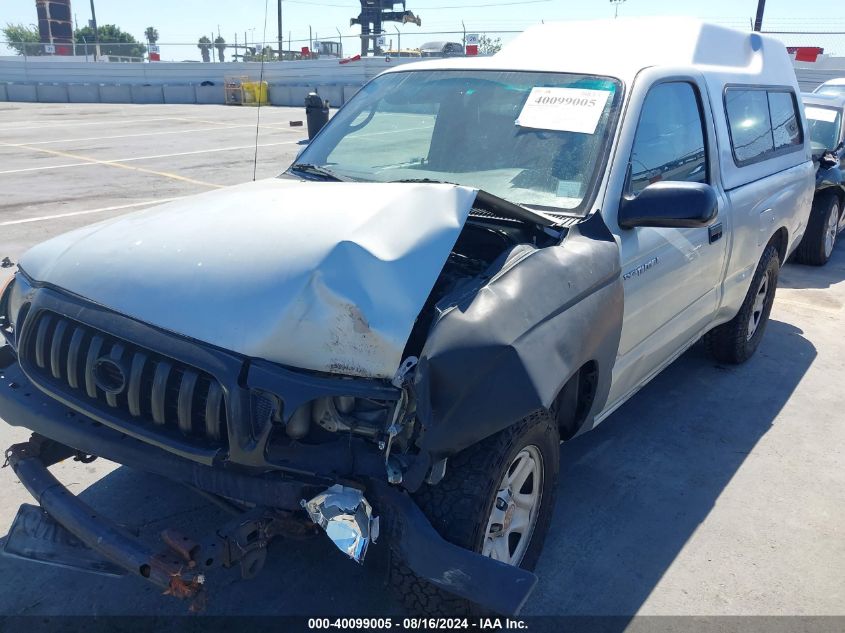 2001 Toyota Tacoma VIN: 5TENL42N51Z785260 Lot: 40099005