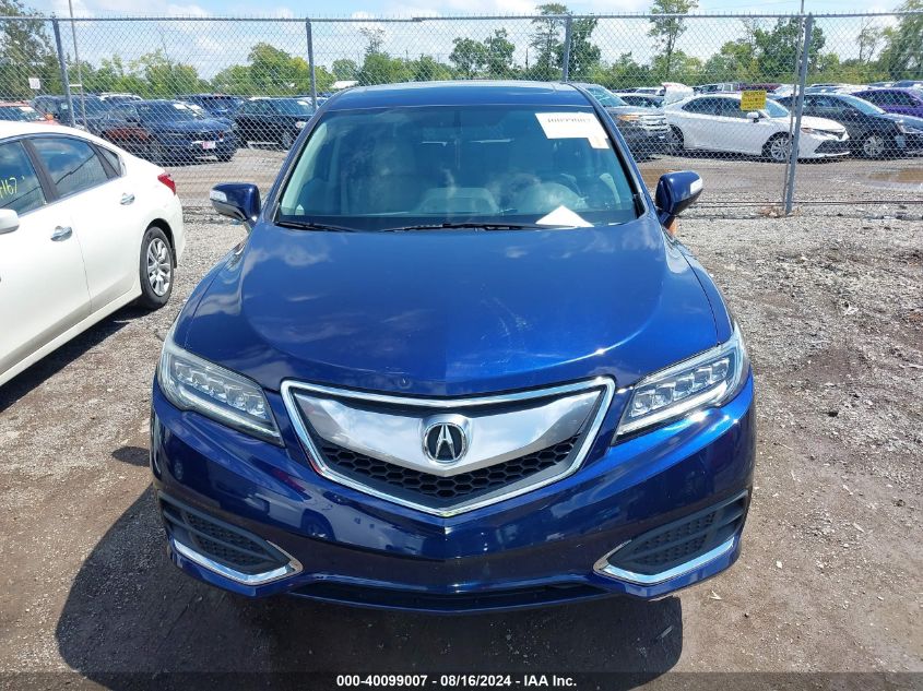 2017 Acura Rdx Technology Acurawatch Plus Packages/W/Technology Package VIN: 5J8TB4H59HL012965 Lot: 40099007