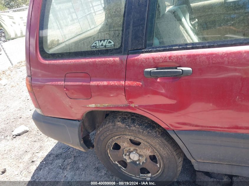 1998 Subaru Forester L VIN: JF1SF6355WH770485 Lot: 40099008