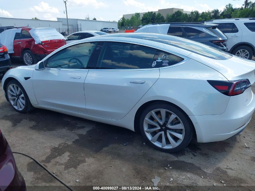 2019 TESLA MODEL 3 LONG RANGE/PERFORMANCE - 5YJ3E1EB9KF213032