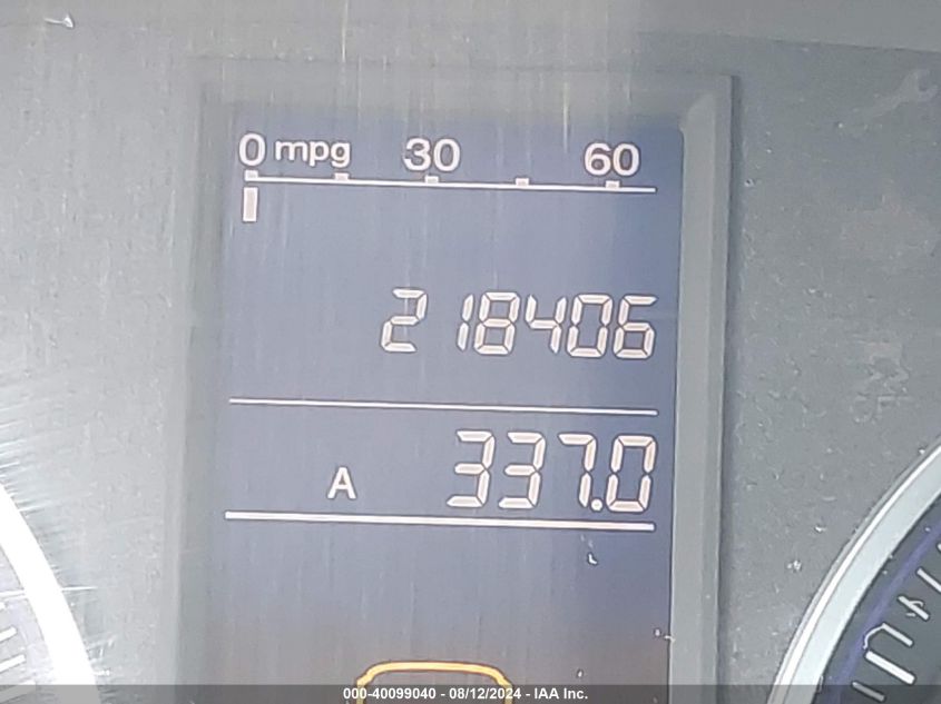 2011 Honda Cr-V Se VIN: JHLRE4H49BC002616 Lot: 40099040