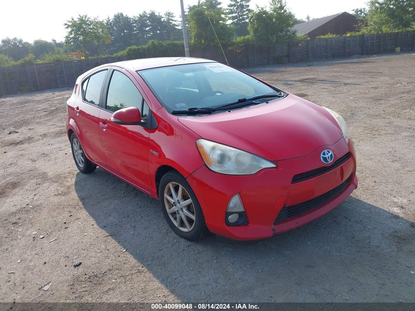2012 Toyota Prius C VIN: JTDKDTB34C1013564 Lot: 40099048