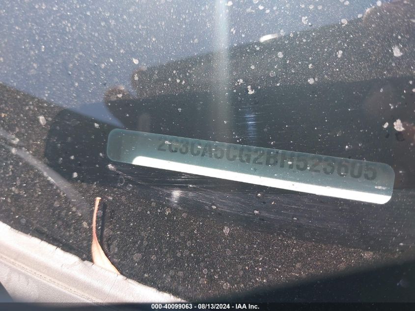 2011 Chrysler 300 Limited VIN: 2C3CA5CG2BH523605 Lot: 40099063