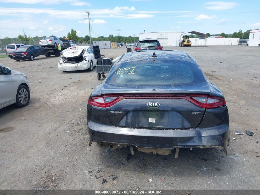 2018 Kia Stinger Gt1 VIN: KNAE45LC2J6018539 Lot: 40099072