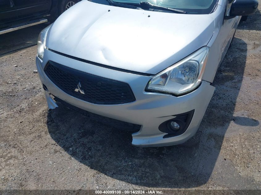 2020 Mitsubishi Mirage G4 Le VIN: ML32F4FJ3LHF06920 Lot: 40099108