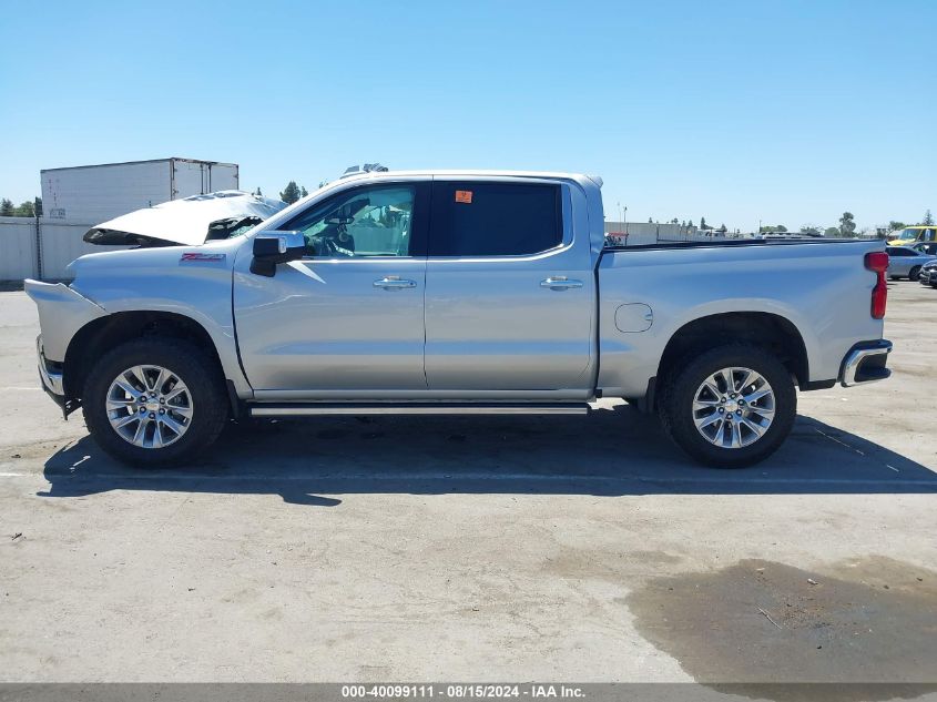 2021 Chevrolet Silverado 1500 4Wd Short Bed Ltz VIN: 1GCUYGELXMZ443652 Lot: 40099111