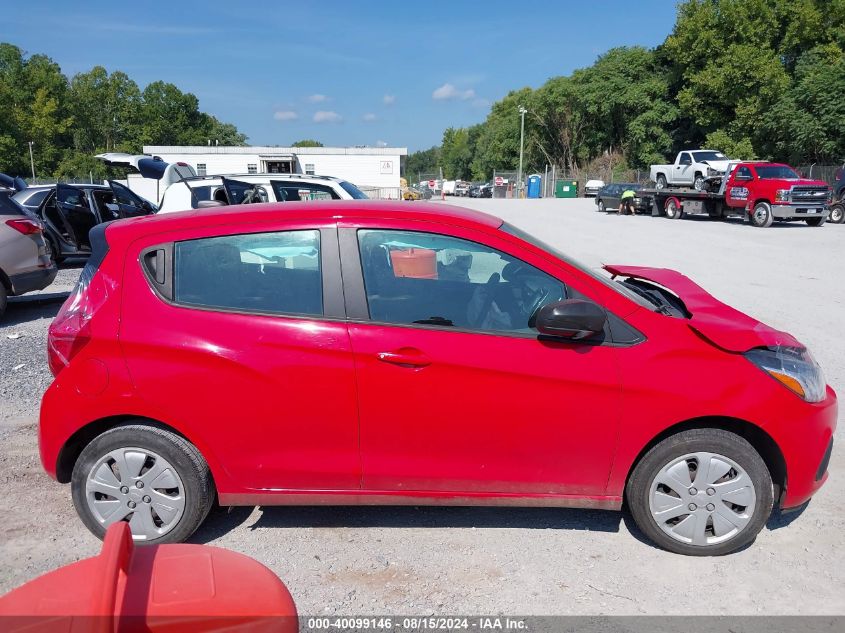 2018 Chevrolet Spark Ls Cvt VIN: KL8CB6SA9JC467331 Lot: 40099146