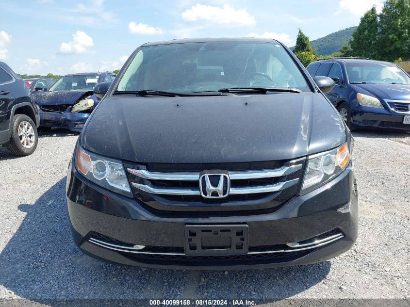 2014 Honda Odyssey Ex-L VIN: 5FNRL5H69EB093341 Lot: 40099158