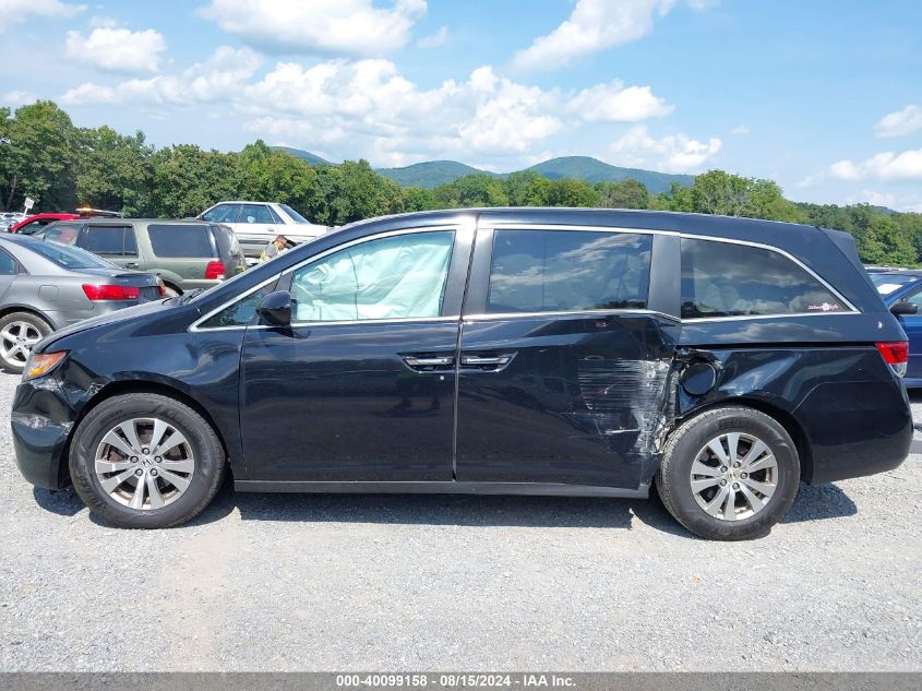 2014 Honda Odyssey Ex-L VIN: 5FNRL5H69EB093341 Lot: 40099158