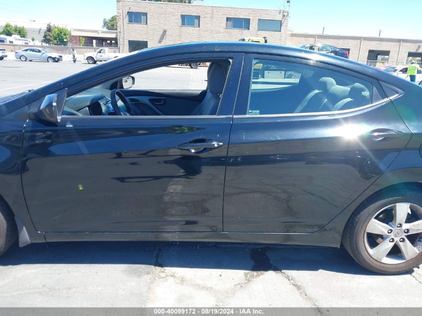 2013 Hyundai Elantra Gls VIN: KMHDH4AE8DU668294 Lot: 40099172