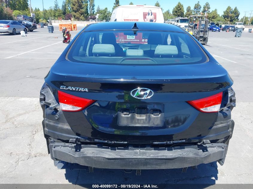 2013 Hyundai Elantra Gls VIN: KMHDH4AE8DU668294 Lot: 40099172