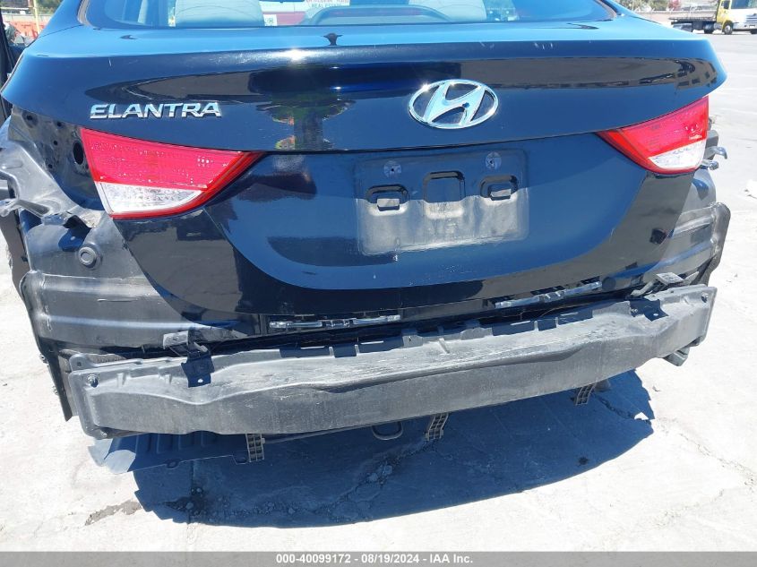 2013 Hyundai Elantra Gls VIN: KMHDH4AE8DU668294 Lot: 40099172