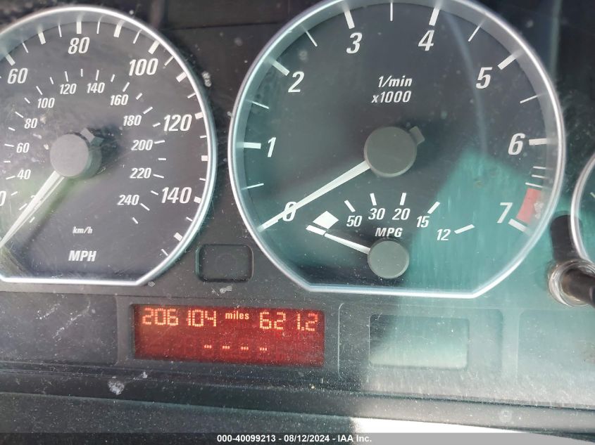 2004 BMW 330Ci VIN: WBABW53404PL45090 Lot: 40099213