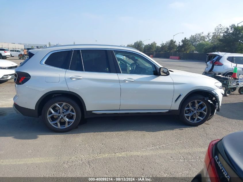 2024 BMW X3 Sdrive30I VIN: 5UX43DP07R9W35620 Lot: 40099214