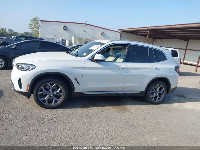 2024 BMW X3 Sdrive30I VIN: 5UX43DP07R9W35620 Lot: 40099214