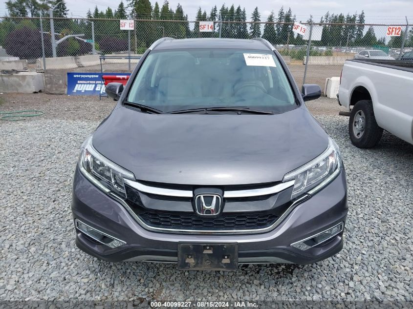 2015 Honda Cr-V Ex-L VIN: 2HKRM4H74FH628630 Lot: 40099227