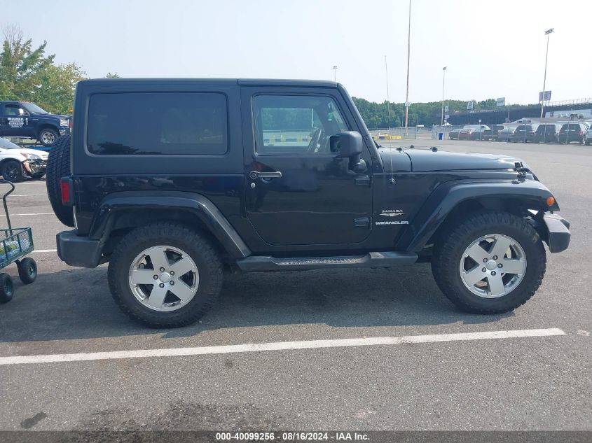 2012 Jeep Wrangler Sahara VIN: 1C4AJWBG0CL106417 Lot: 40099256