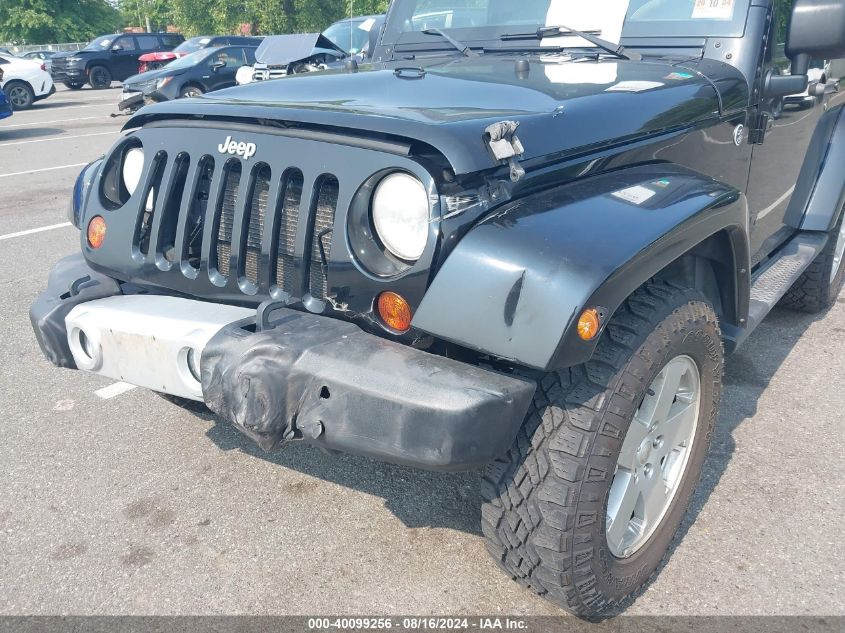 2012 Jeep Wrangler Sahara VIN: 1C4AJWBG0CL106417 Lot: 40099256