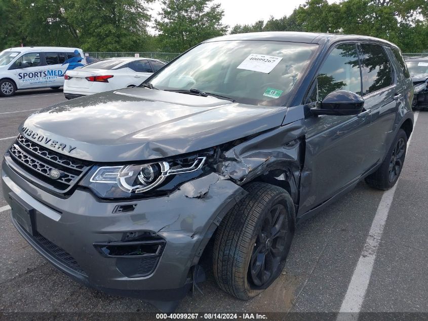 2016 Land Rover Discovery Sport Hse VIN: SALCR2BG5GH593853 Lot: 40099267