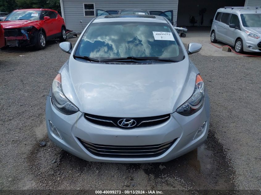 2013 Hyundai Elantra Limited VIN: KMHDH4AE9DU787309 Lot: 40099273