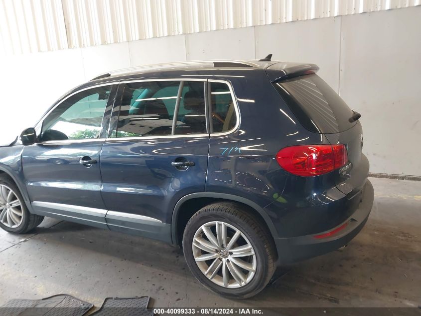 2016 Volkswagen Tiguan S/Se/Sel/R-Line VIN: WVGAV7AX6GW610904 Lot: 40099333