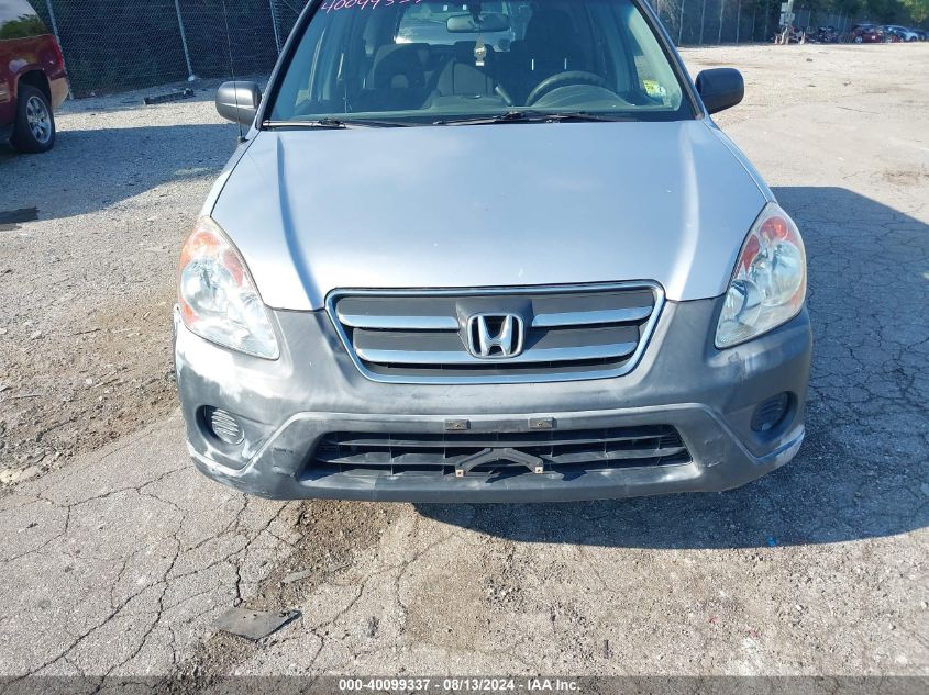 2005 Honda Cr-V Lx VIN: JHLRD785X5C034248 Lot: 40099337