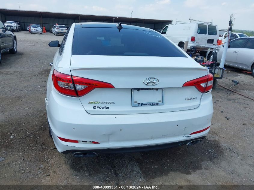 2015 Hyundai Sonata Limited VIN: 5NPE34AF0FH029131 Lot: 40099351