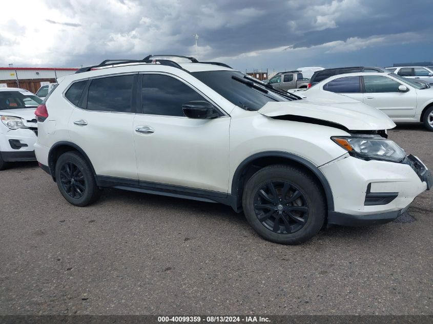 2017 Nissan Rogue Sv VIN: 5N1AT2MV7HC820773 Lot: 40099359