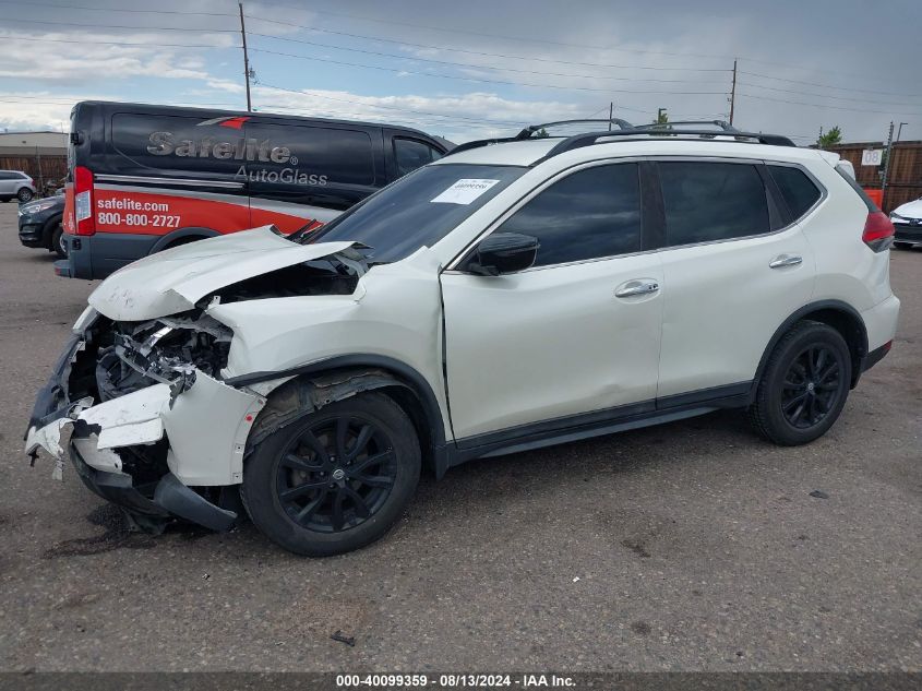 2017 Nissan Rogue Sv VIN: 5N1AT2MV7HC820773 Lot: 40099359