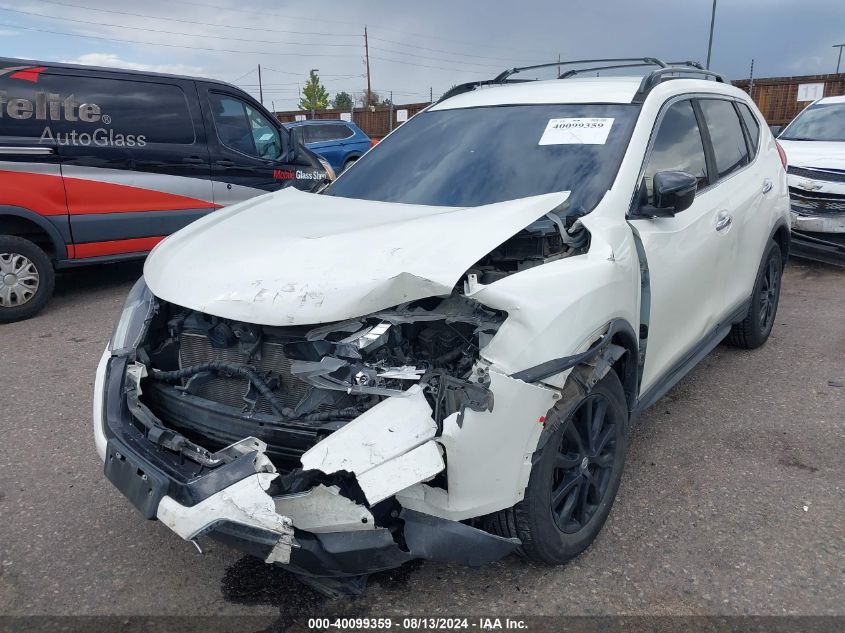 2017 Nissan Rogue Sv VIN: 5N1AT2MV7HC820773 Lot: 40099359