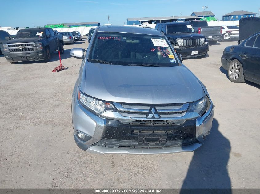 2017 Mitsubishi Outlander Se VIN: JA4AD3A32HZ016124 Lot: 40099372