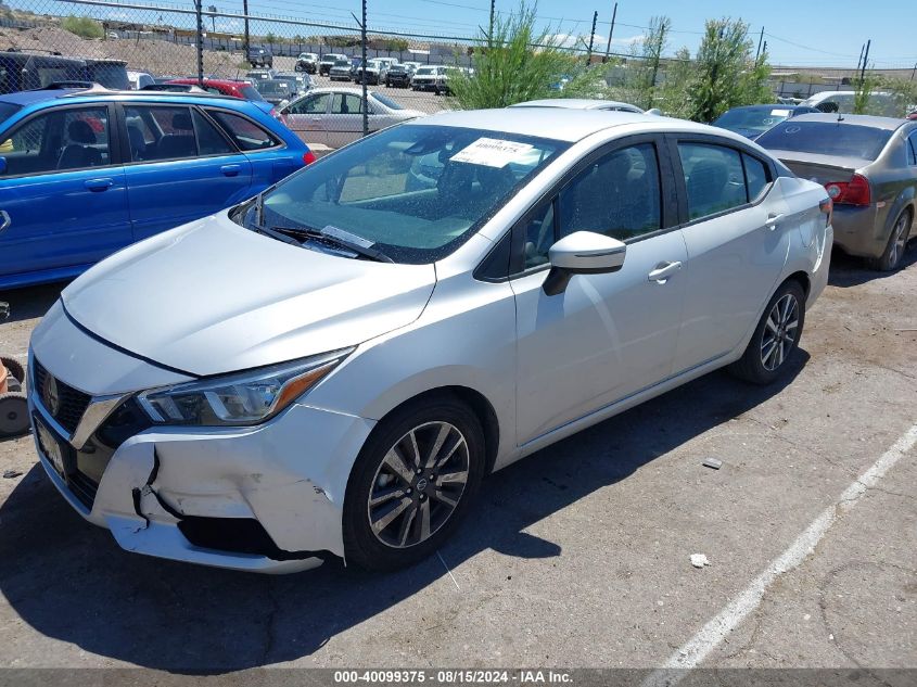 2021 Nissan Versa Sv VIN: 03N1CN8EV6ML88541 Lot: 40099375