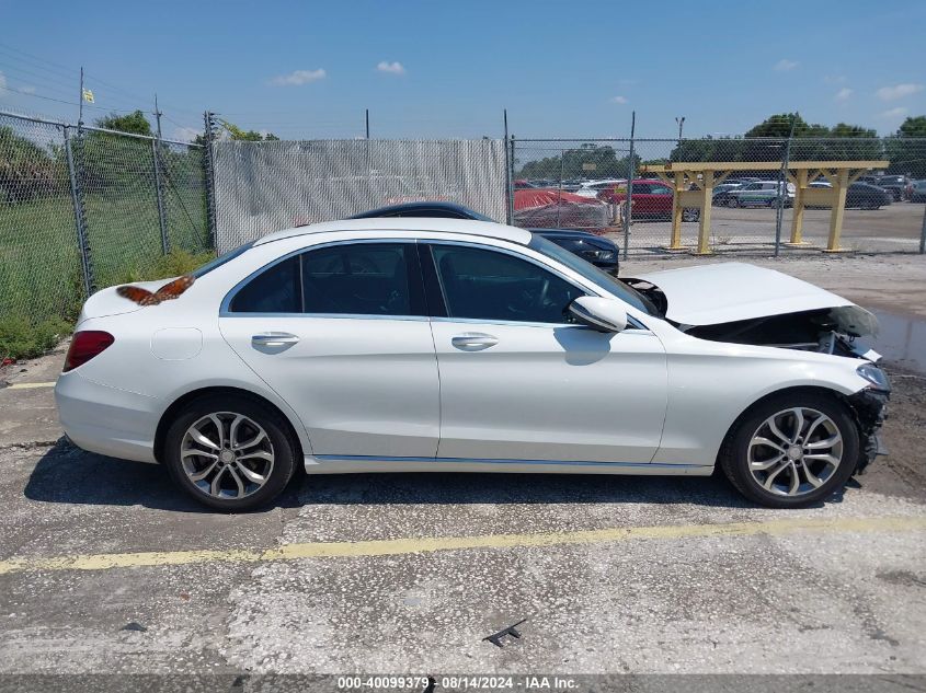 2017 Mercedes-Benz C 300 Luxury/Sport VIN: 55SWF4JB8HU196572 Lot: 40099379