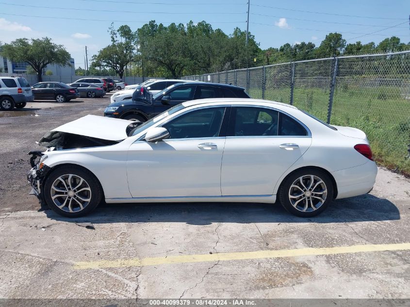 2017 Mercedes-Benz C 300 Luxury/Sport VIN: 55SWF4JB8HU196572 Lot: 40099379