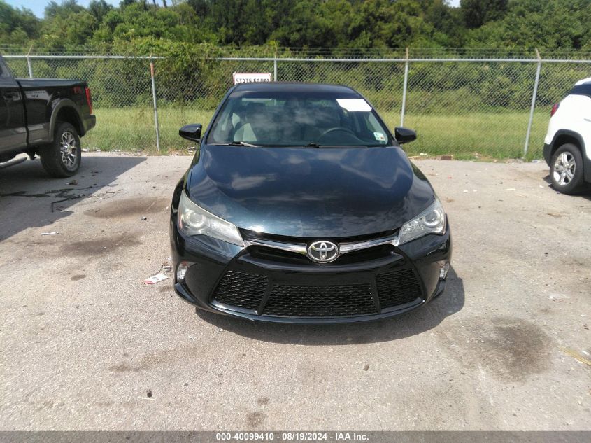 2015 Toyota Camry Se VIN: 4T1BF1FK3FU041936 Lot: 40099410