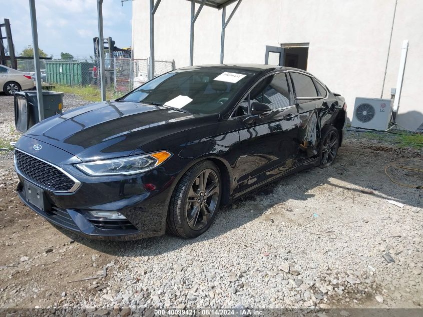 3FA6P0VPXHR308709 2017 FORD FUSION - Image 2