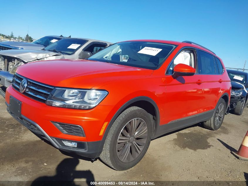 3VV3B7AX6JM091951 2018 Volkswagen Tiguan 2.0T Se/2.0T Sel