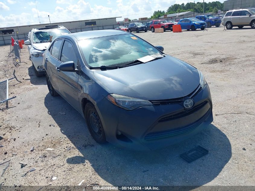 2017 Toyota Corolla Le VIN: 5YFBURHE8HP691765 Lot: 40099460