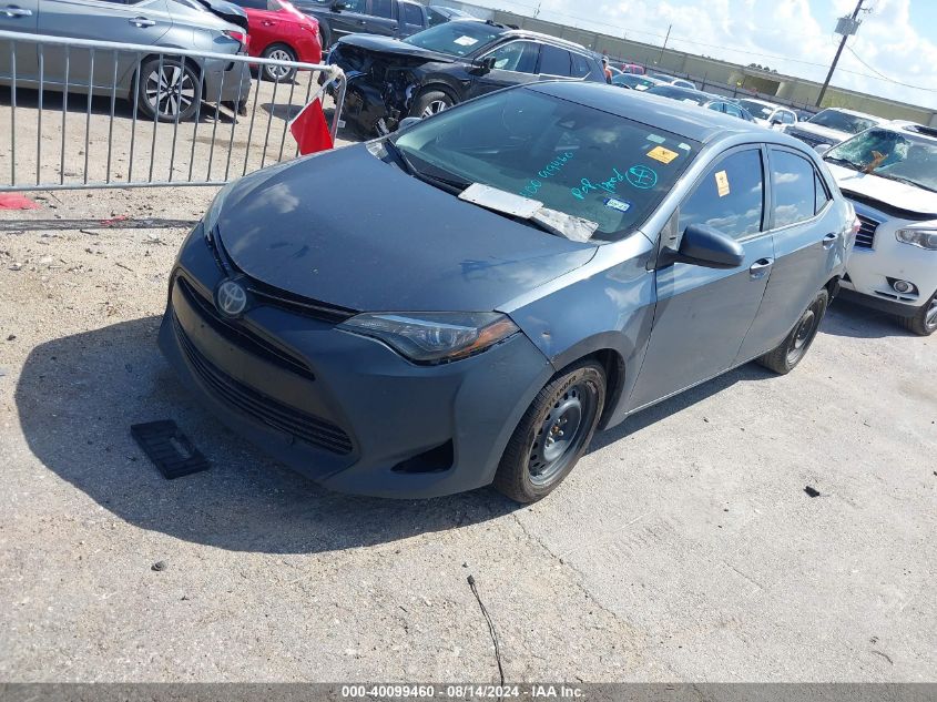 2017 Toyota Corolla Le VIN: 5YFBURHE8HP691765 Lot: 40099460