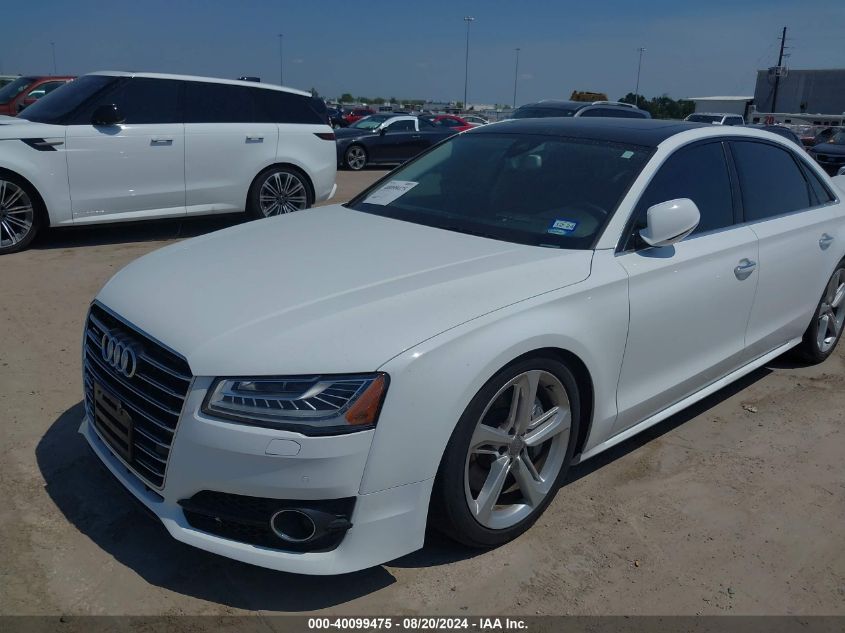 2018 Audi A8 L 3.0T VIN: WAU44AFD1JN000760 Lot: 40099475